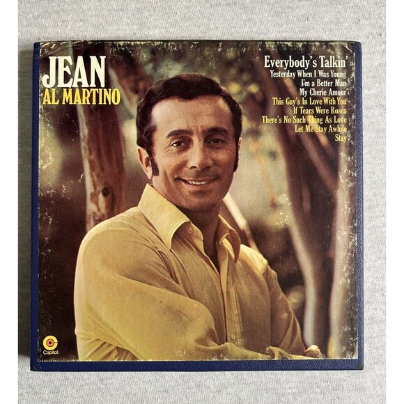 JEAN AL MARTINO Reel To Reel 4 Track 3 3/4 IPS - Picture 1 of 6